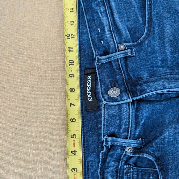 Mid Rise Perfect Ankle Legging Jeans with Raw (frayed) Hem - Picture 6 of 10